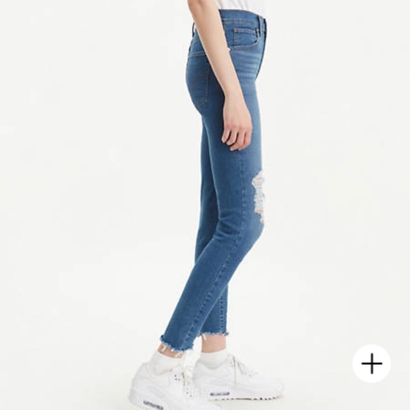 NWT Leviโs High Rise Skinny Jeans Size 29x30 - Picture 2 of 12